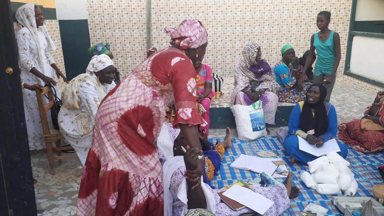 A MERERUE avec les femmes